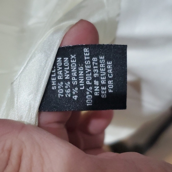 Premise NWT white blazer zipper details sharp - Picture 6 of 8